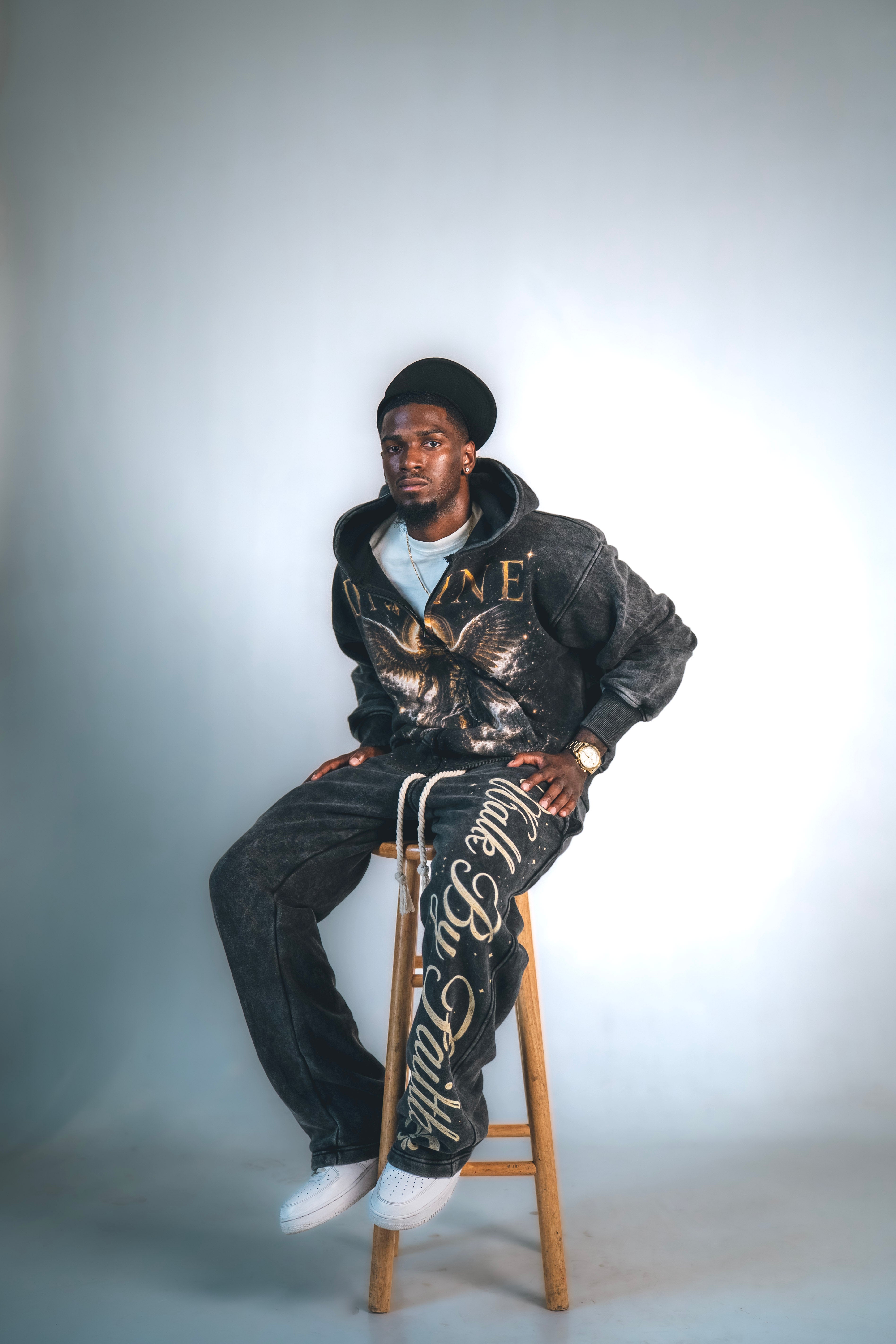 Grey Walk By Faith Sweat Suit