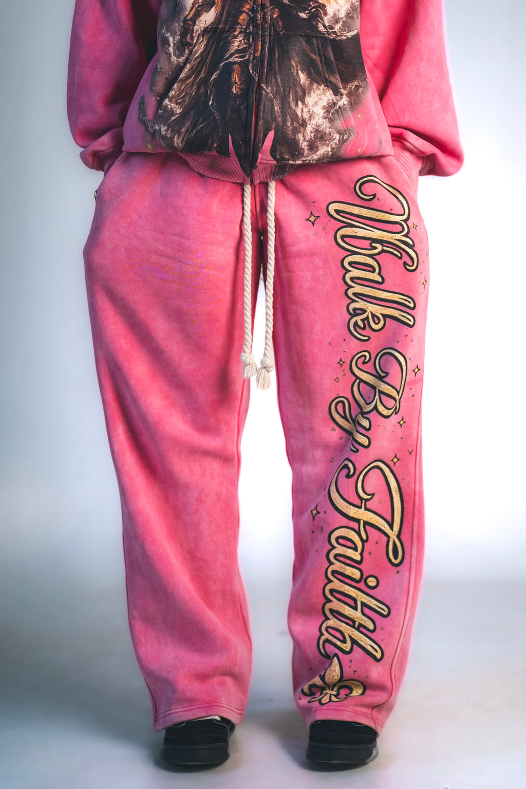Pink Walk By Faith Sweat Suit